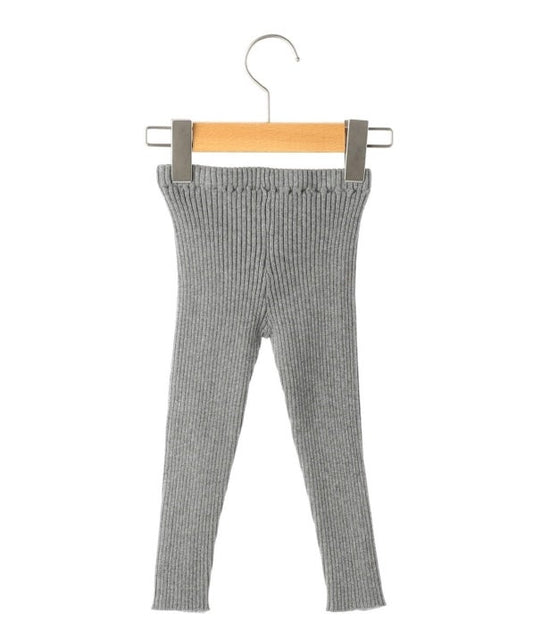 SHIPS KIDS:17FW リブスパッツ（無地）