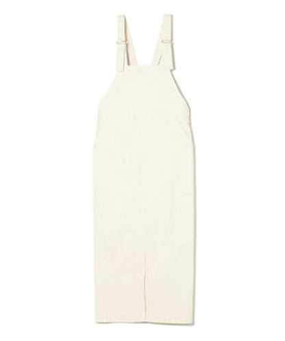 liflattie ships:ドリルストレッチジャンパースカート