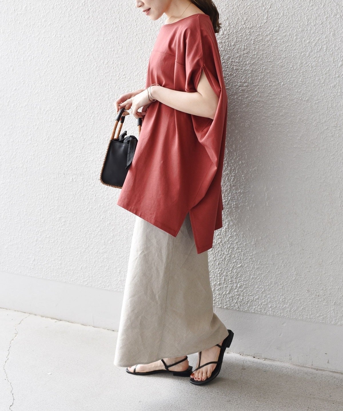 【d fashion/MAGASEEK別注】〈UV/接触冷感〉デザインTEE