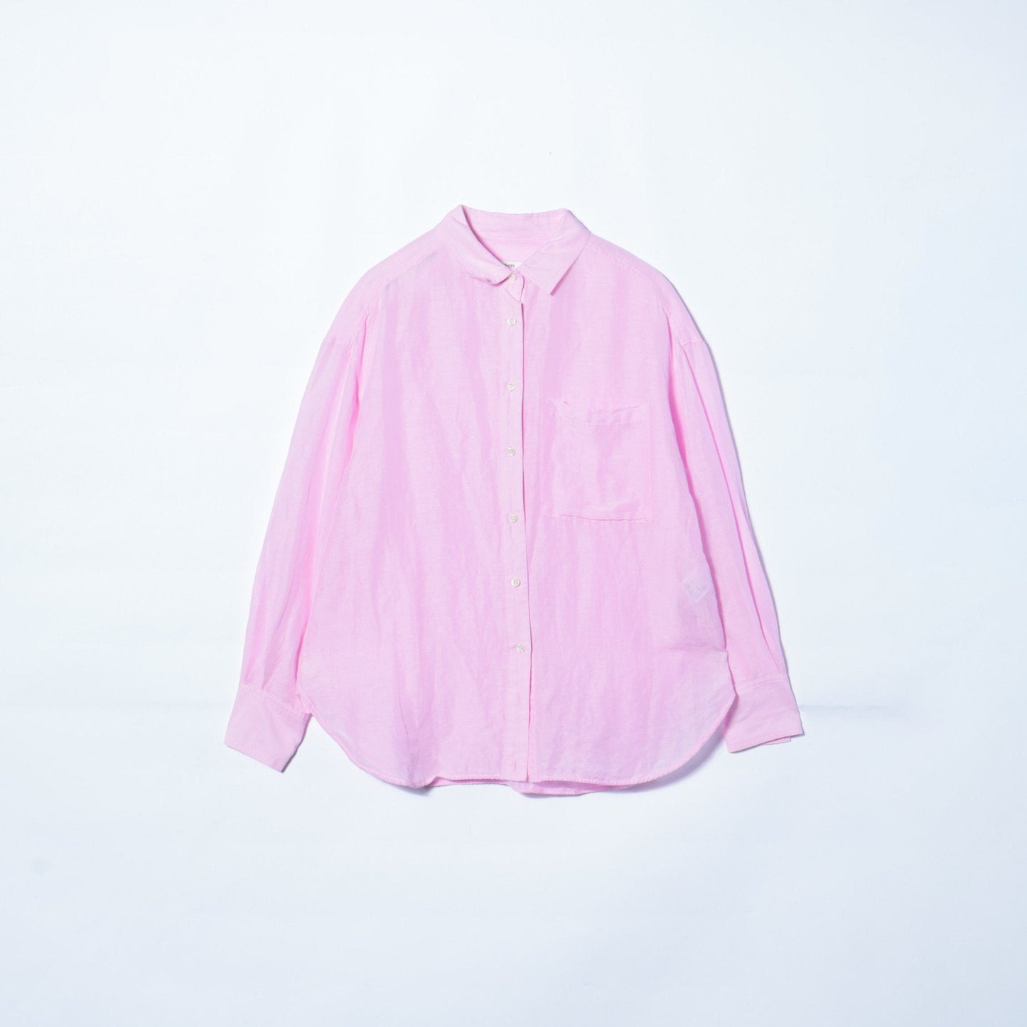 【一部WEB限定】〈手洗い可能〉IMPERIAL LINEN オーバー シャツ