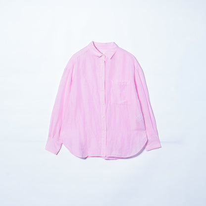 【一部WEB限定】〈手洗い可能〉IMPERIAL LINEN オーバー シャツ