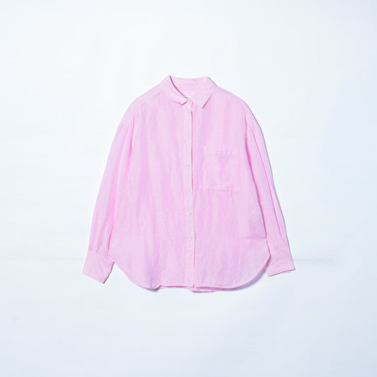 【一部WEB限定】〈手洗い可能〉IMPERIAL LINEN オーバー シャツ
