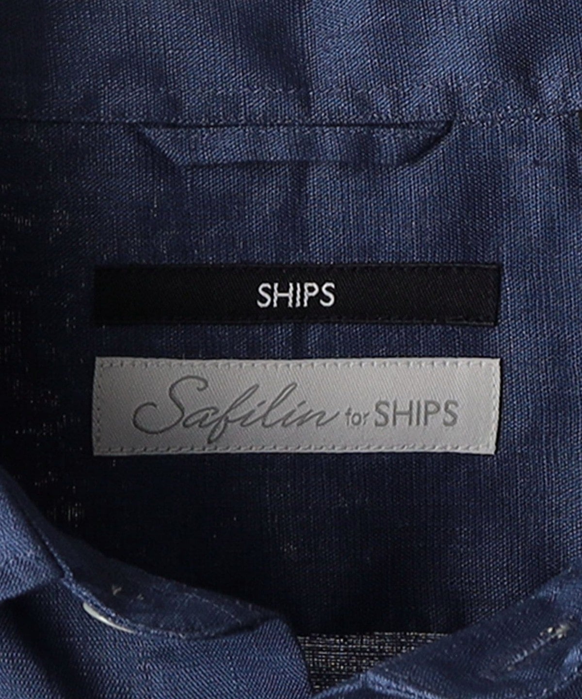 SHIPS: SOLOTEX(R) サフィラン リネン ハイブリッド レギュラーカラーシャツ 22SS