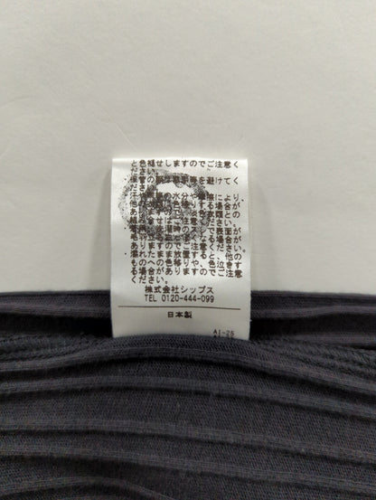 PrimaryNavyLabel:リブボートネックプルオーバー