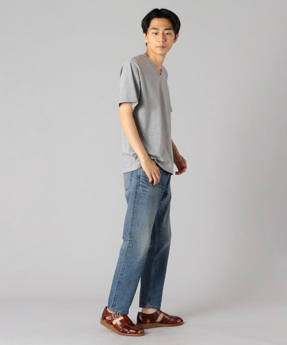 SHIPS: 抗菌・防臭 NANO-FINE（R） コットン Vネック Tシャツ