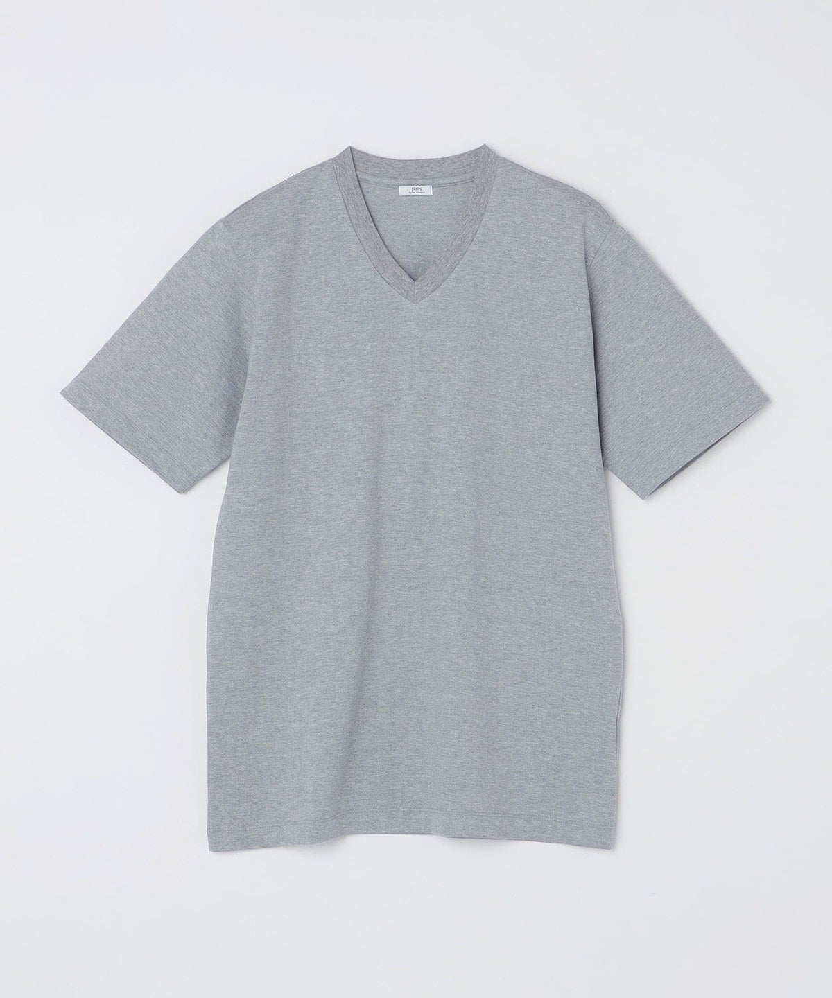 SHIPS: 抗菌・防臭 NANO-FINE（R） コットン Vネック Tシャツ