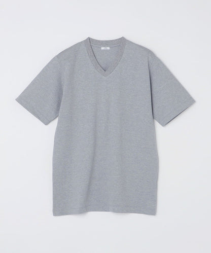 SHIPS: 抗菌・防臭 NANO-FINE（R） コットン Vネック Tシャツ