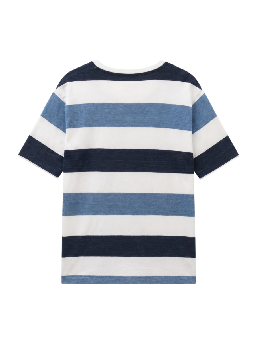 SHIPS: MADE IN JAPAN ワイドボーダー Vネック Tシャツ 19SS