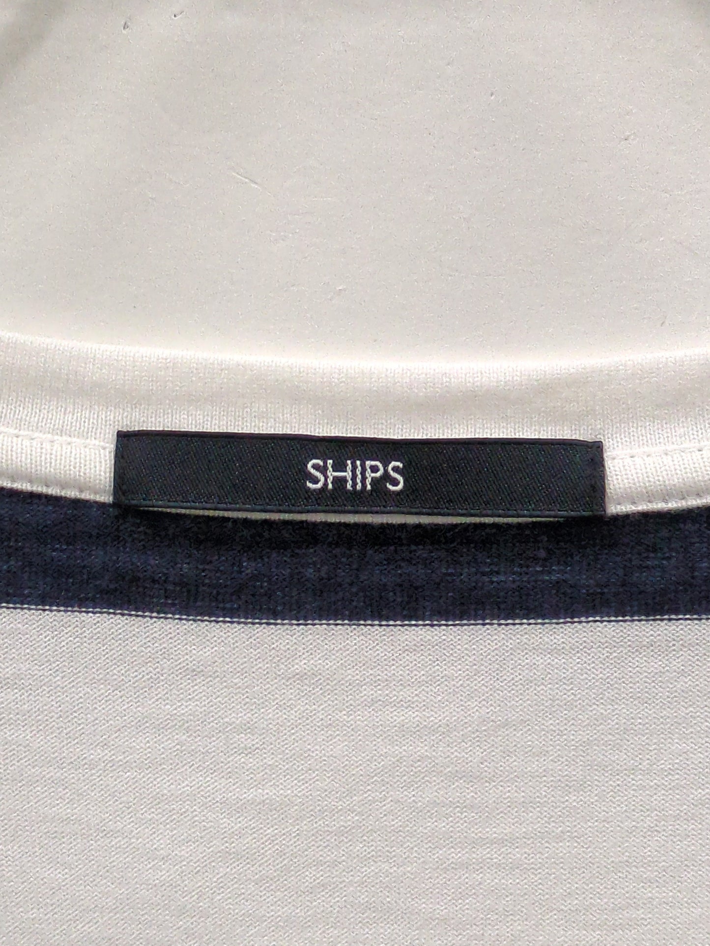 SHIPS: MADE IN JAPAN ワイドボーダー Vネック Tシャツ 19SS