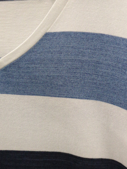 SHIPS: MADE IN JAPAN ワイドボーダー Vネック Tシャツ 19SS