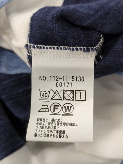 SHIPS: MADE IN JAPAN ワイドボーダー Vネック Tシャツ 19SS