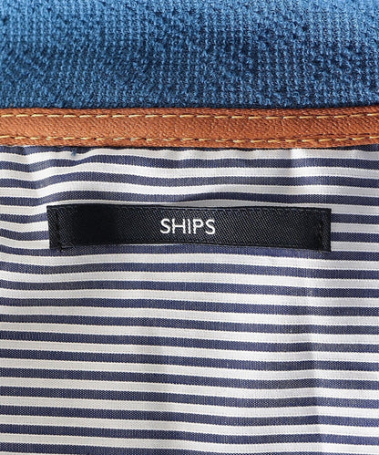 SHIPS: NEW ラッチパイル スタンド カーディガン