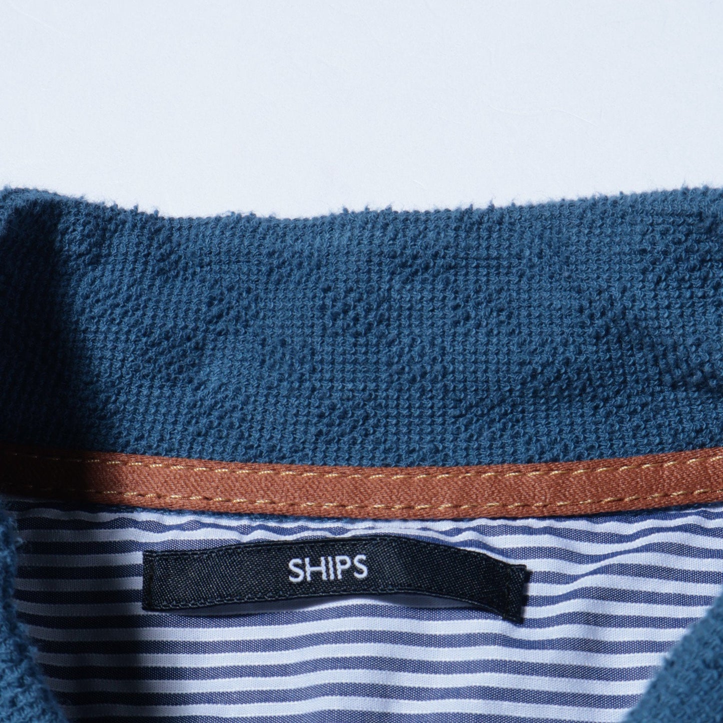 SHIPS: NEW ラッチパイル スタンド カーディガン