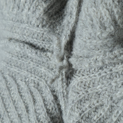 SHIPS any:〈手洗い可能〉AQUA カシミヤ ミックス ハイネック ニット