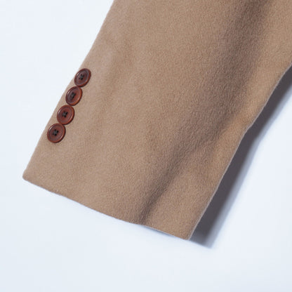 SD: ウール カシミヤ ソリッド チェスターコート