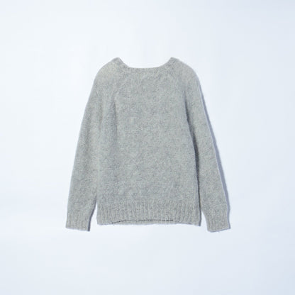 MOHAIR C/N KNIT P.O