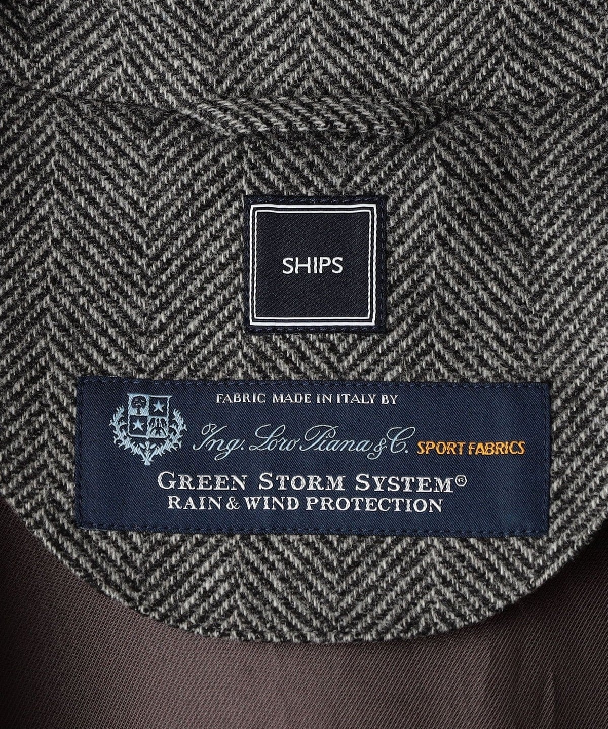 SHIPS: ロロピアーナ ストーム システム ステンカラー コート
