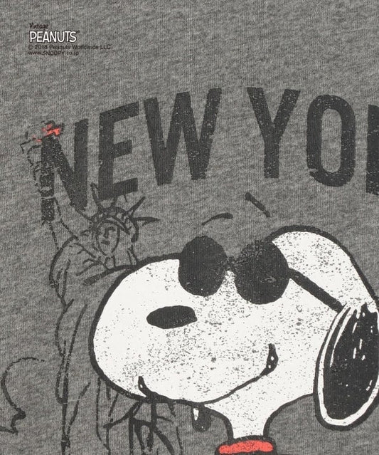 SHIPS KIDS:スヌーピー 7分袖 TEE(145〜160cm)