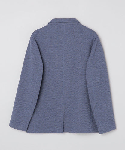 SHIPS:〈手洗い可能〉TEXBRID(R) ヘリンボーンジャカード 2ボタン ジャケット