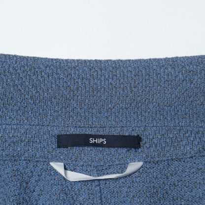 SHIPS:〈手洗い可能〉TEXBRID(R) ヘリンボーンジャカード 2ボタン ジャケット