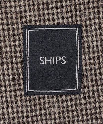 SHIPS: マーリン アンド エヴァンス社製生地 ツイード ピンチェック ジャケット