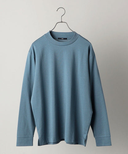 【WEB限定】SHIPS: 形態安定 防シワ加工 テレワーク ビズ Tシャツ (ロンT) 21FW