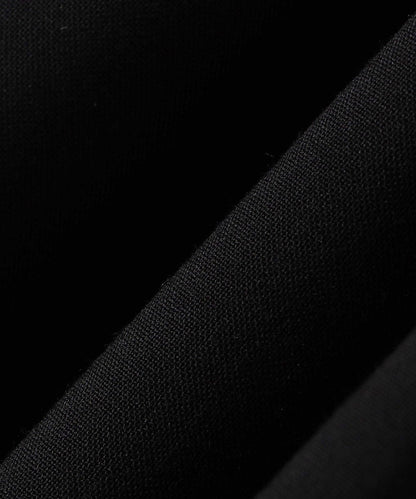 SHIPS Primary Navy Label:タック ワイド コクーン パンツ