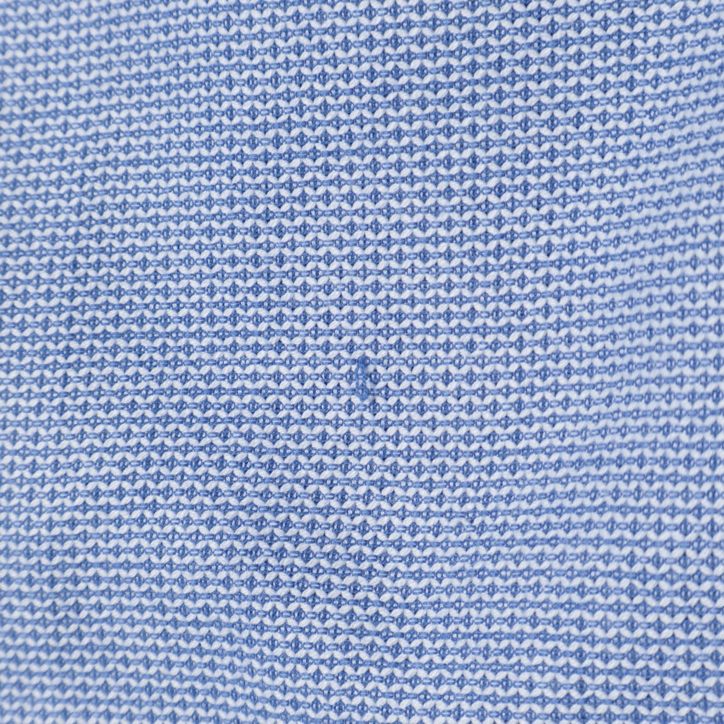 SD: 【MONTI社製生地】カラミ ストライプ ホリゾンタルカラー シャツ(ブルー)