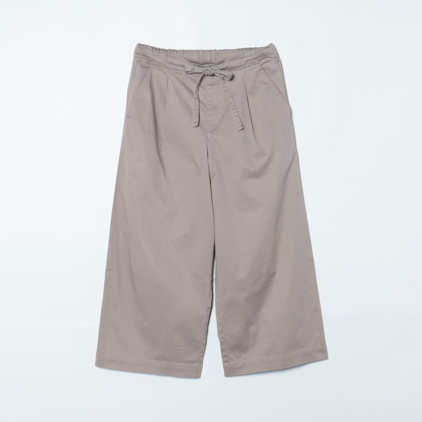 SHIPS Days STANDARD: コットンストレッチ ワイドパンツ