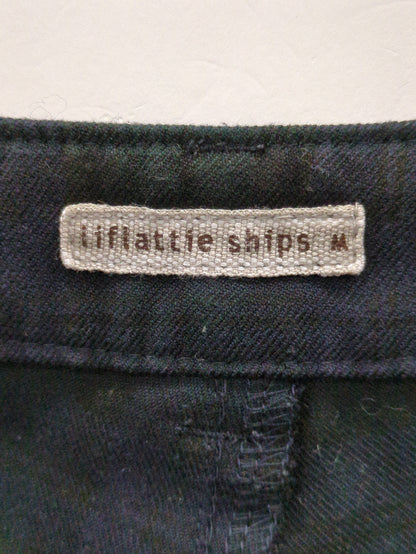 T/R STRECH TARTAN/CHK SLIM PT