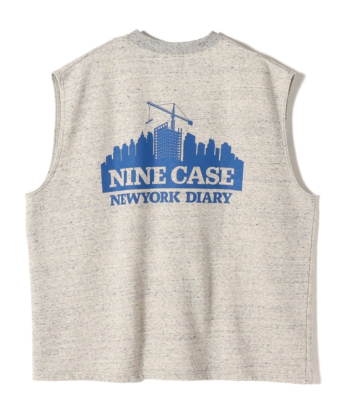 SHIPS NINE CASE:NY DIARY スリーブレス トップス