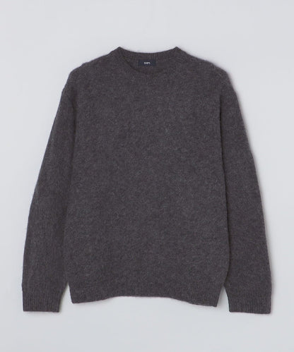 SHIPS:〈シェットランドタイプ〉ウール シャギードッグ ニット (セーター) 23FW
