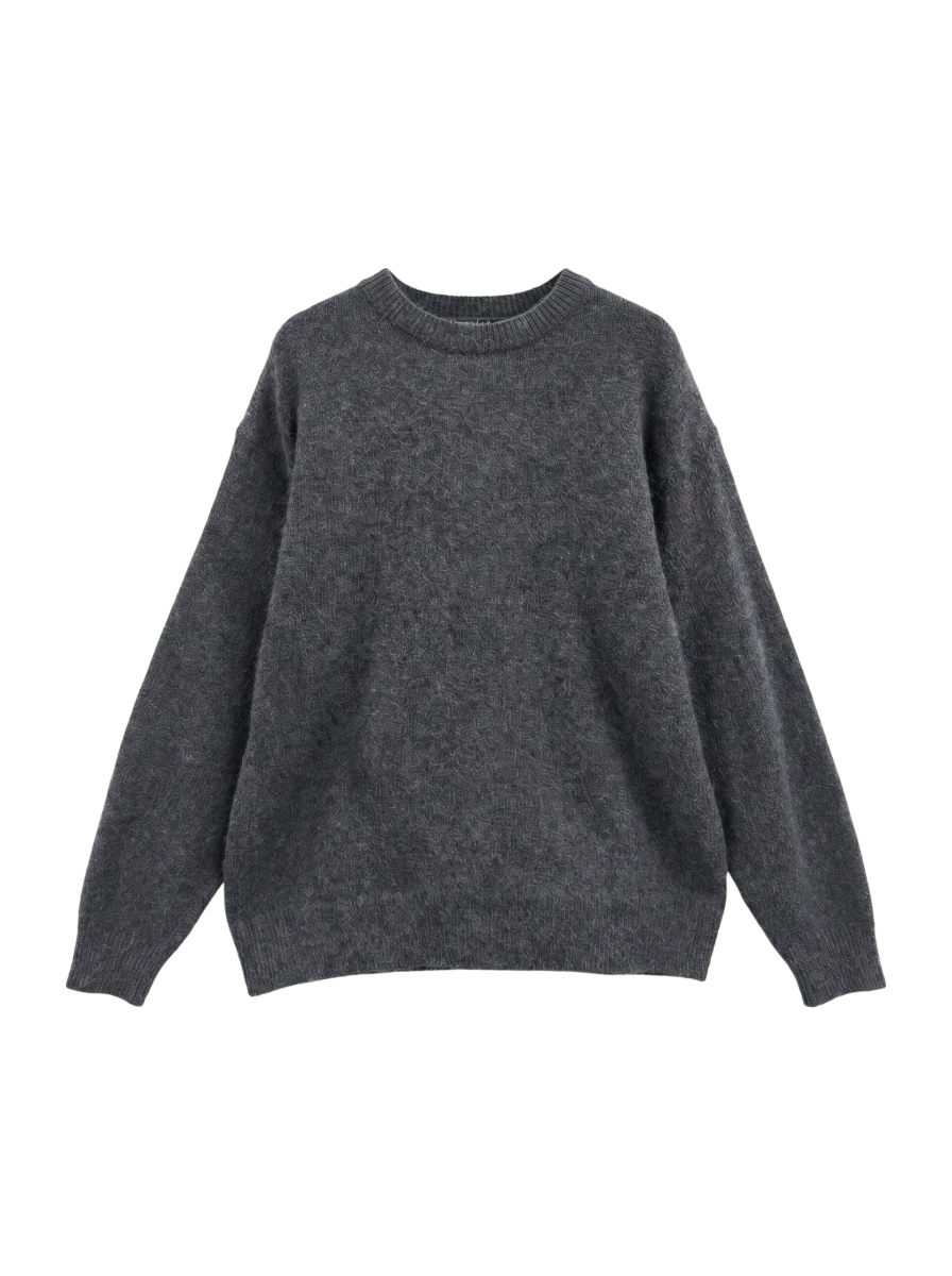 SHIPS:〈シェットランドタイプ〉ウール シャギードッグ ニット (セーター) 23FW