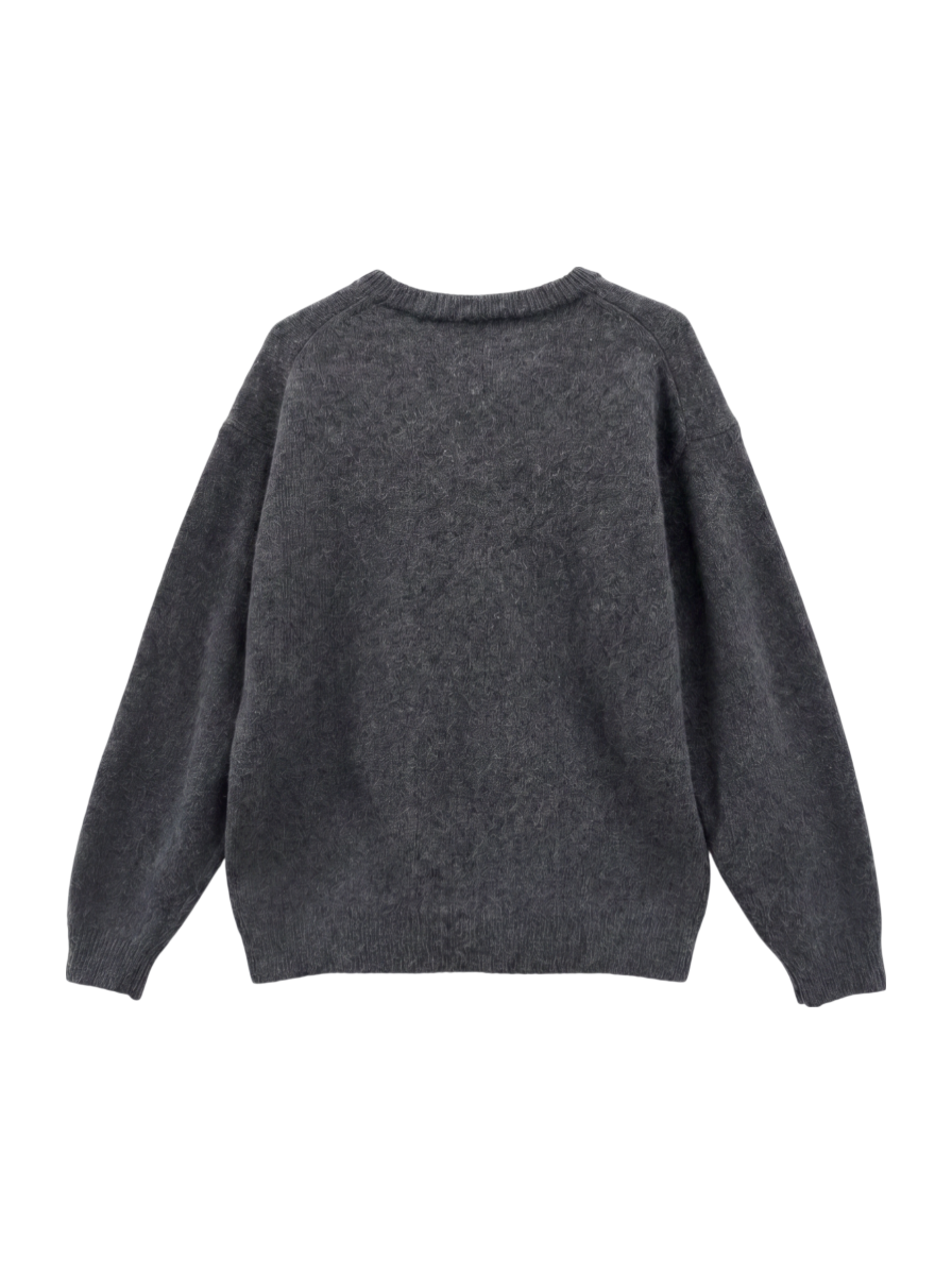 SHIPS:〈シェットランドタイプ〉ウール シャギードッグ ニット (セーター) 23FW