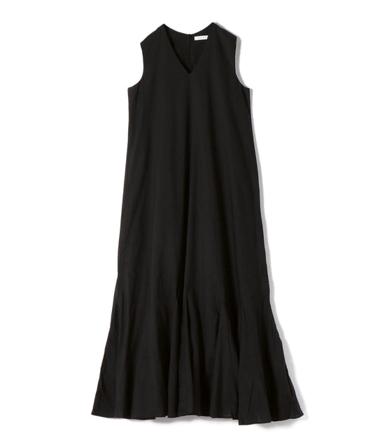 MARIHA:コットンノースリーブVネックワンピース