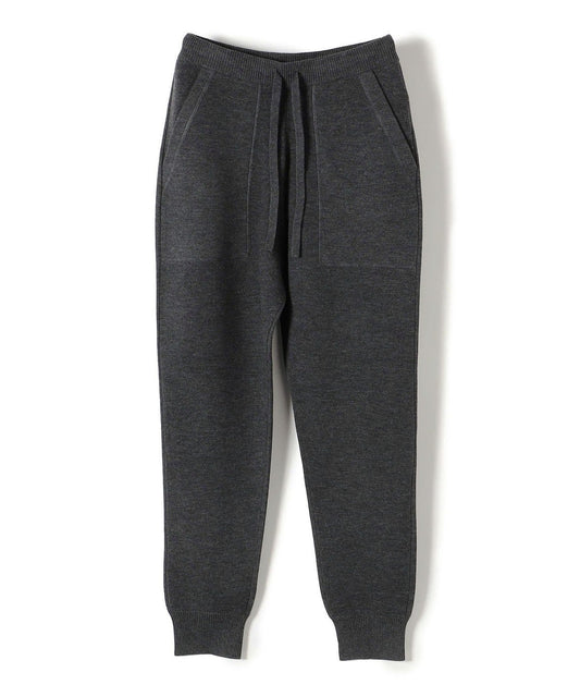 Primary NavyLabel:〈手洗い可能〉ウールニットパンツ