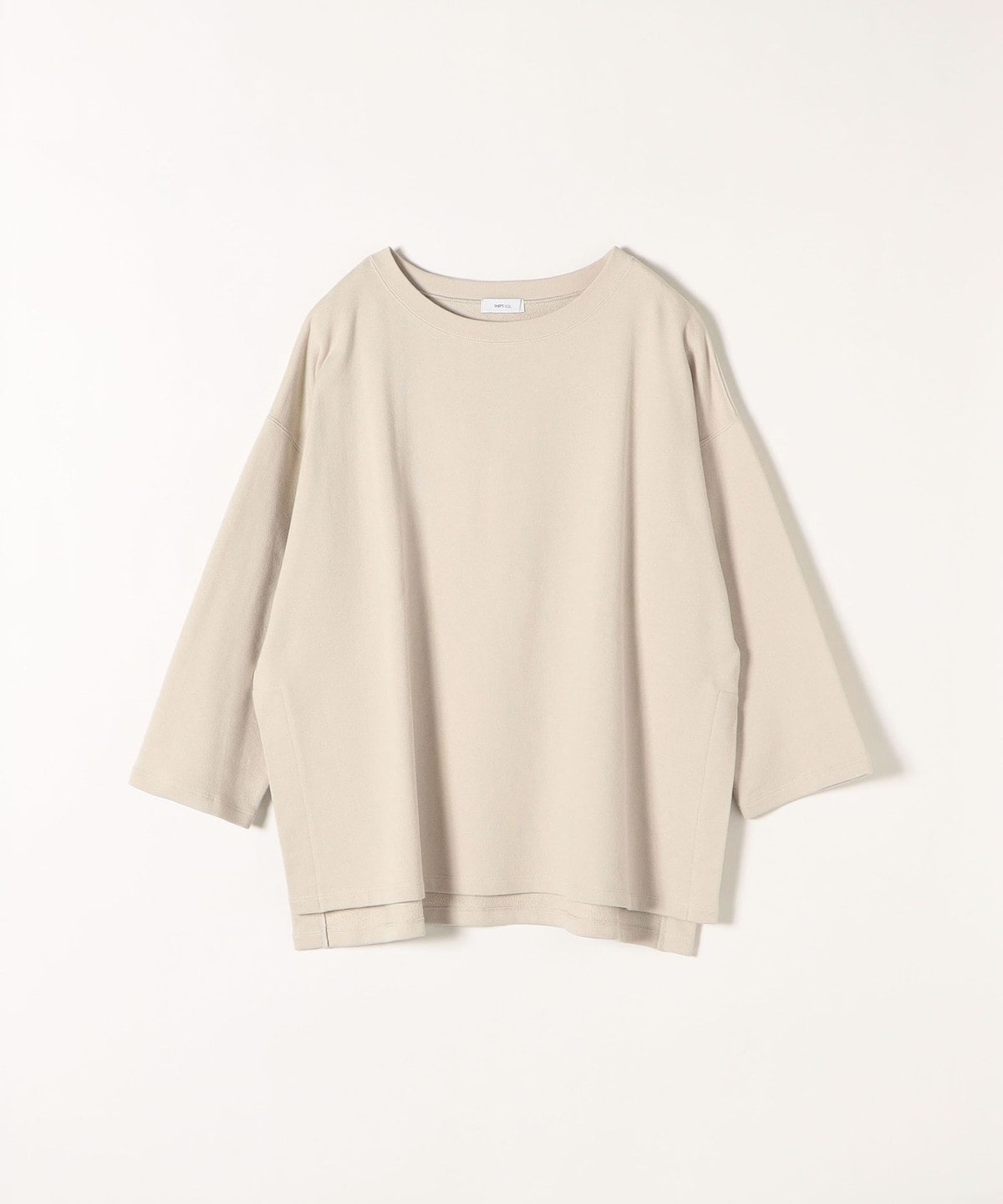 SHIPS any:〈抗菌防臭〉USAコットン 裏毛 ワイド プルオーバー