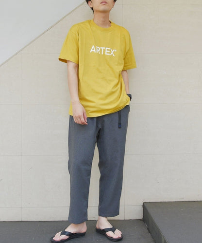 【SHIPS any別注】ARTEX: 【ユニセックス】プリント ロゴ 半袖 Tシャツ