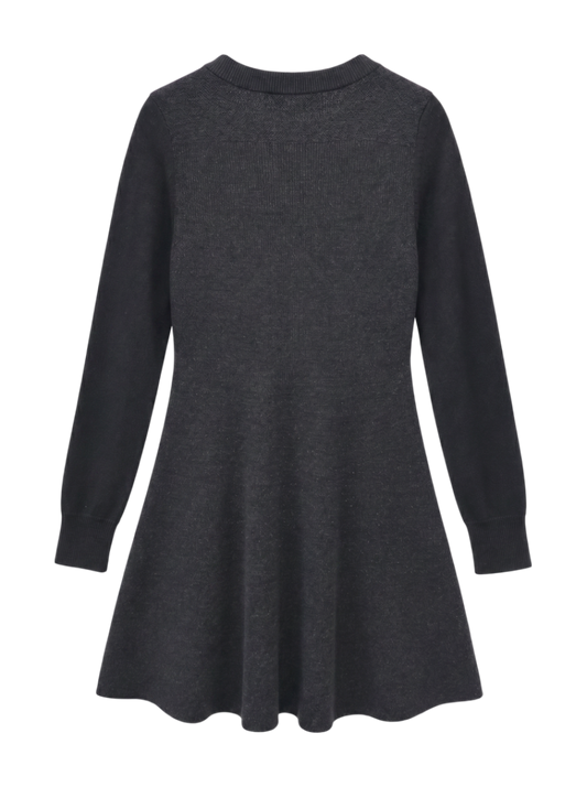 AZE FIT/FLARE KNIT OP