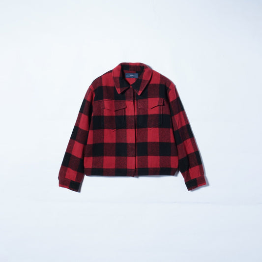 SHIPS:BUFFALO CHECK SHORT BLOUSON