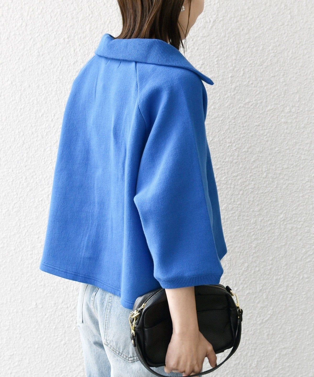 SHIPS any:〈手洗い可能〉サカリバ スキッパー ポロ プルオーバー