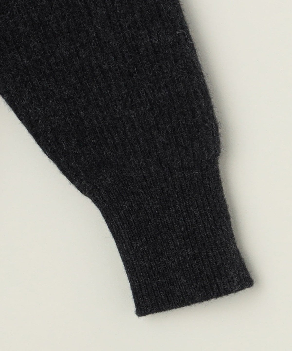 quaranciel: アクア カシミヤ ブレンド スキッパー ニット