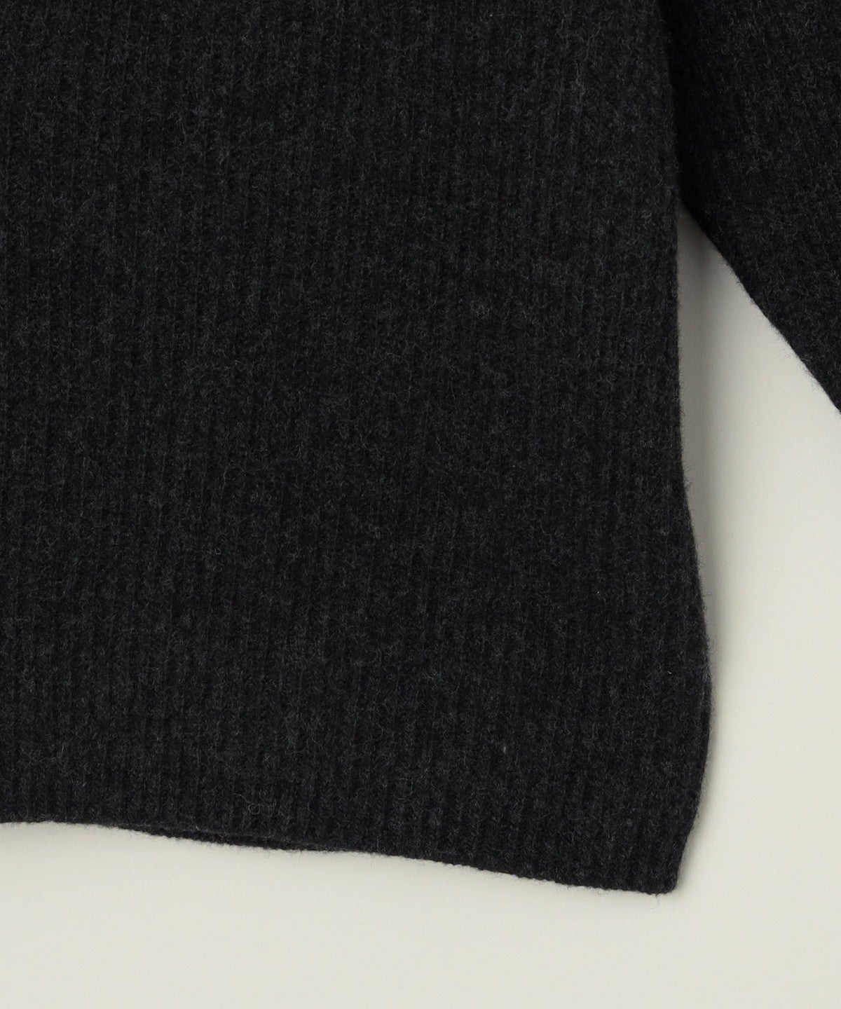 quaranciel: アクア カシミヤ ブレンド スキッパー ニット