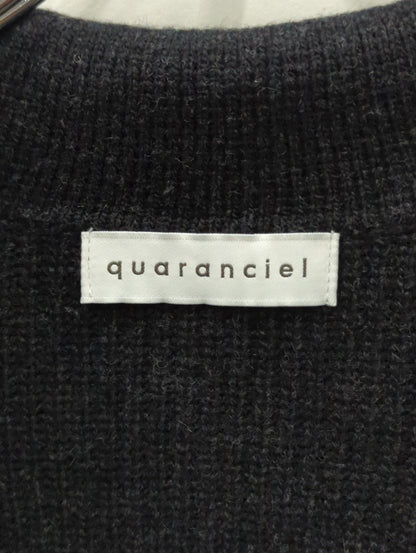 quaranciel: アクア カシミヤ ブレンド スキッパー ニット
