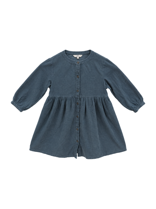 SHIPS KIDS:100〜130cm / コーデュロイ シャツ ワンピース