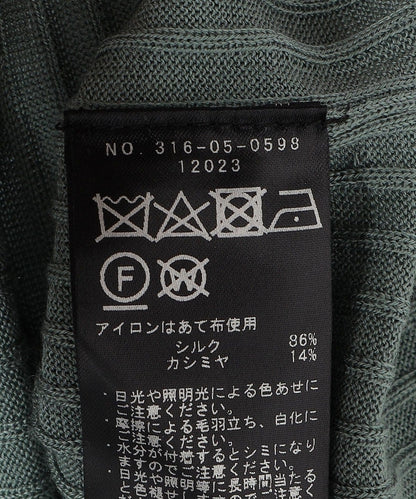 Primary NavyLabel:シルクカシミヤプルオーバー 21AW