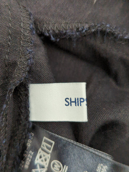 SHIPS any:〈手洗い可能〉リネン ミックス マキシ ワンピース