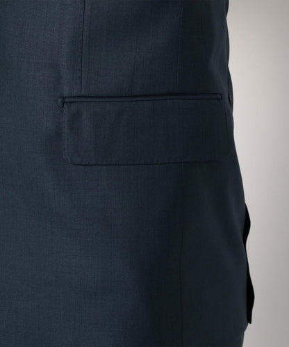 SD: 【ハンドライン】 ”LORO PIANA ウール&シルク” 2つボタン ノープリーツ スーツ