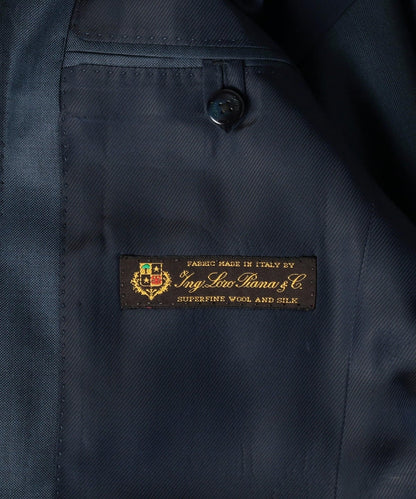 SD: 【ハンドライン】 ”LORO PIANA ウール&シルク” 2つボタン ノープリーツ スーツ