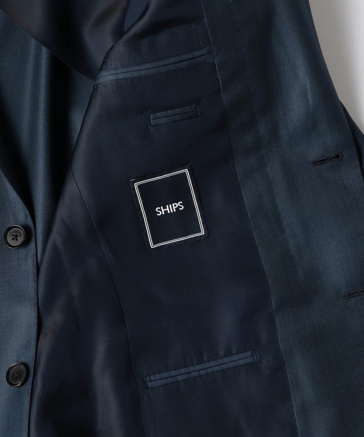 SD: 【ハンドライン】 ”LORO PIANA ウール&シルク” 2つボタン ノープリーツ スーツ